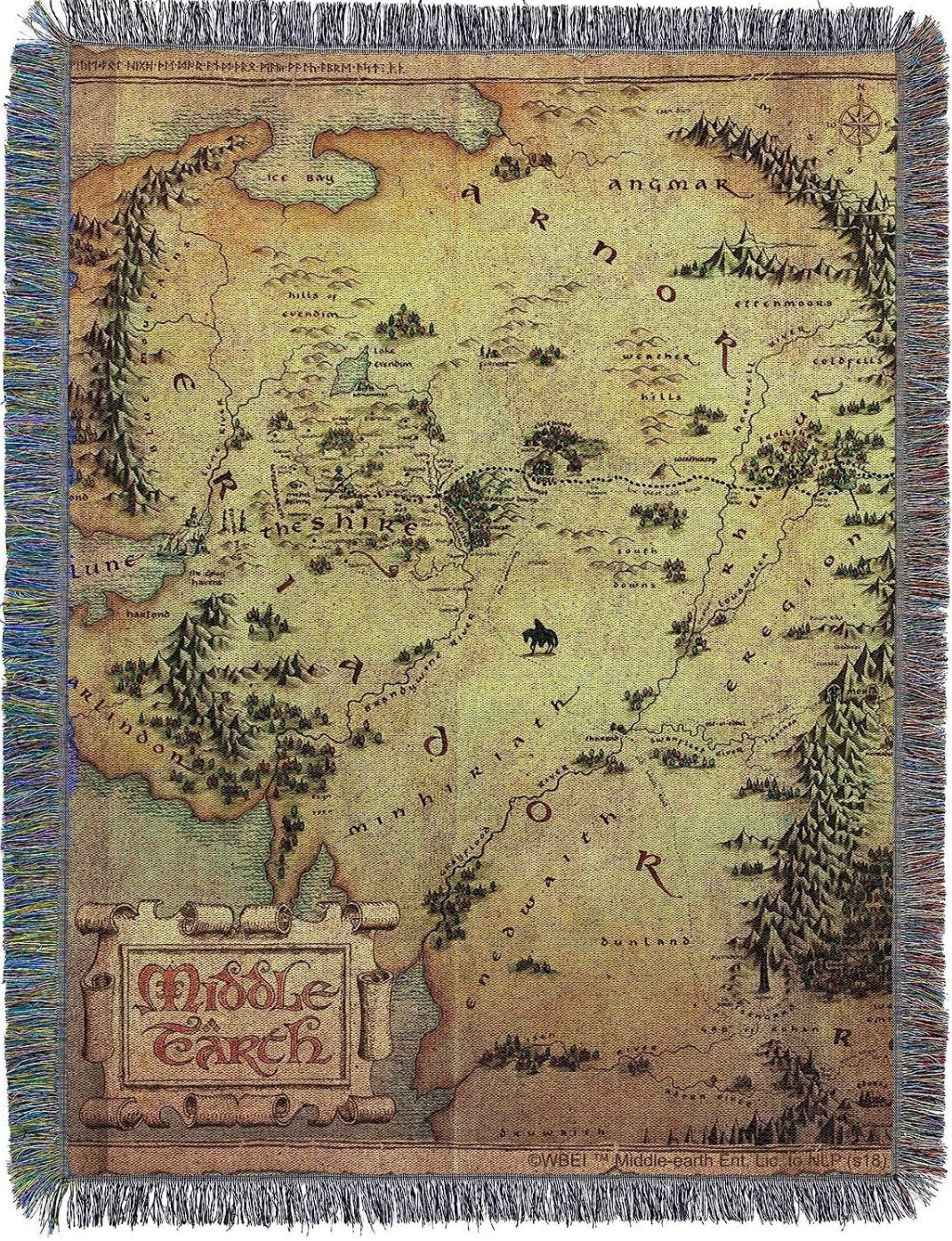Middle Earth Blanket
